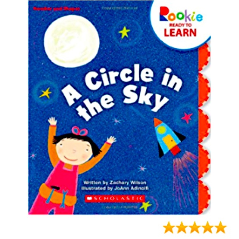 3/$15 Scholastic a circle in the sky kids picture book